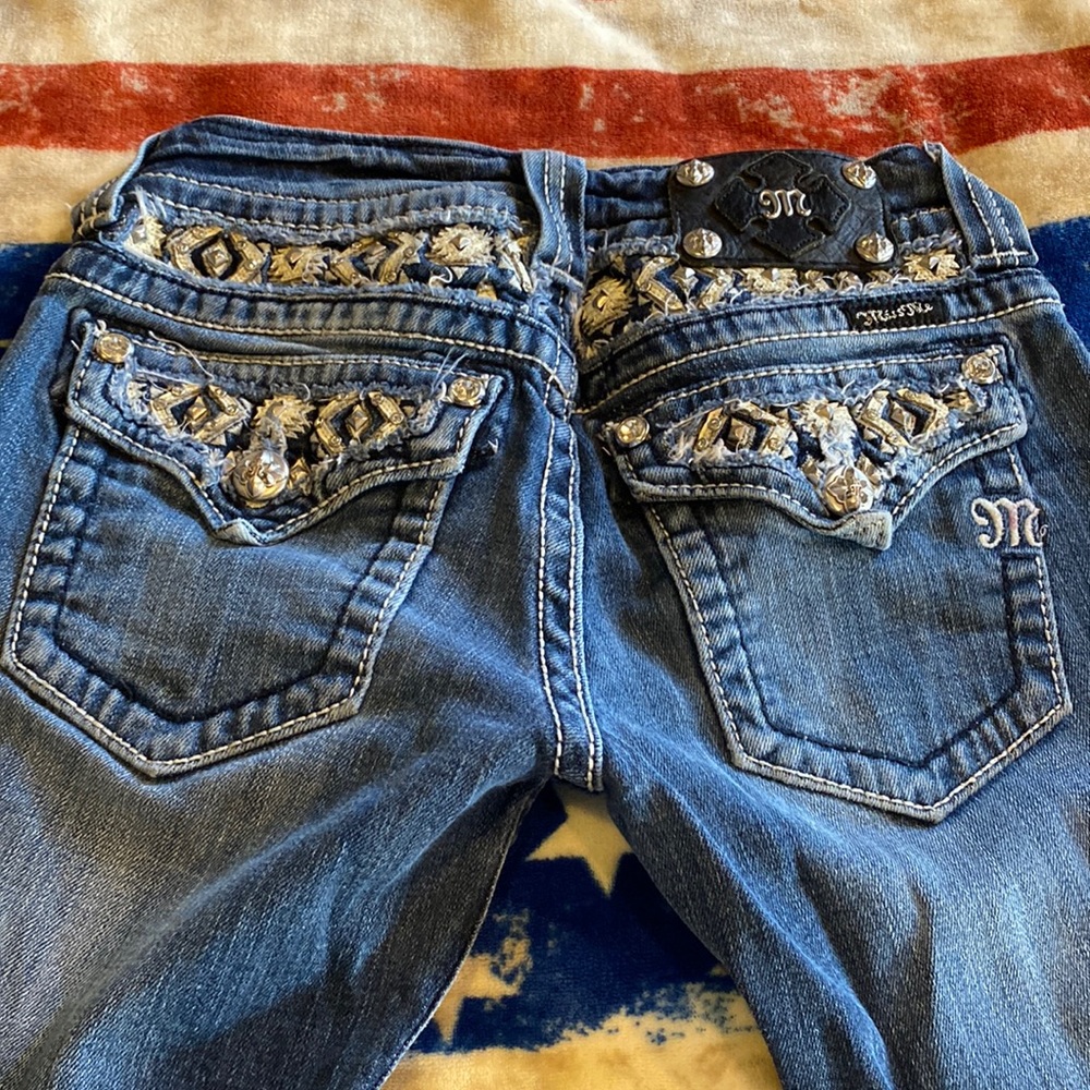Miss me boot cut size 25